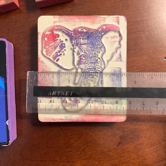 Vintage Children's Foam Stamp Lot Zoo Animals - Picture 3 of 8